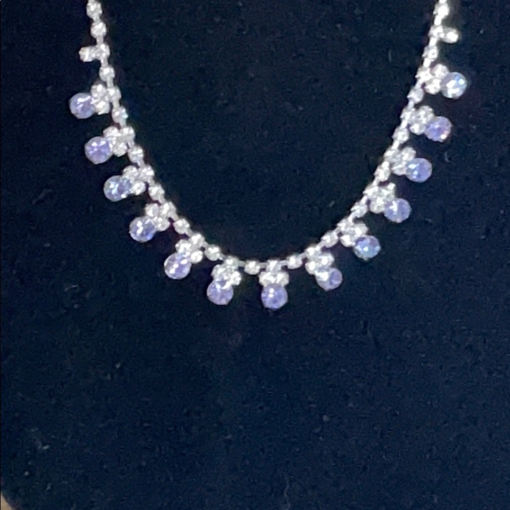 Tanzantine & Crystal Rhinestone Set - Picture 3 of 5